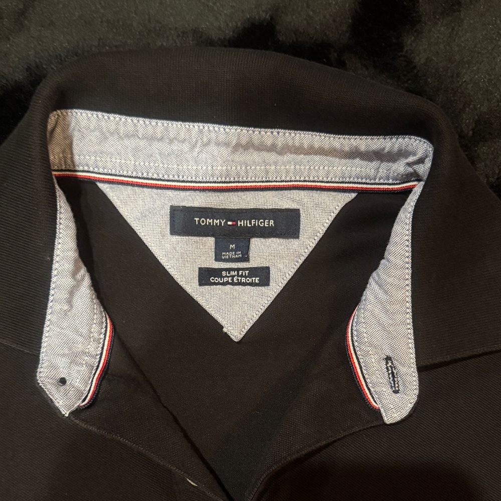 Tommy Hilfiger Vintage Dark Polo Shirt for Men - Picture 3 of 4